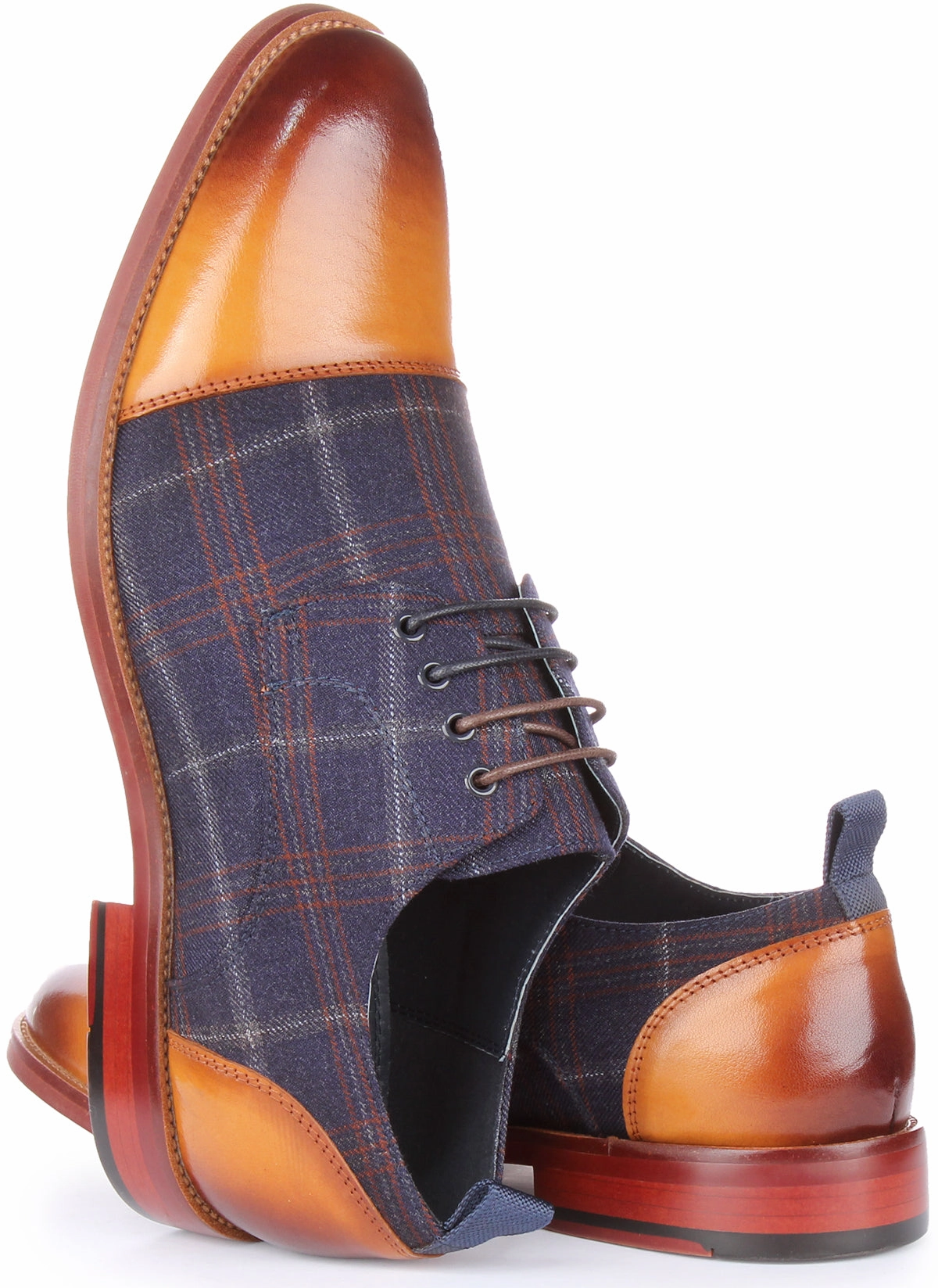 All-Occasion Justinreess England Ronnie In Brown Check