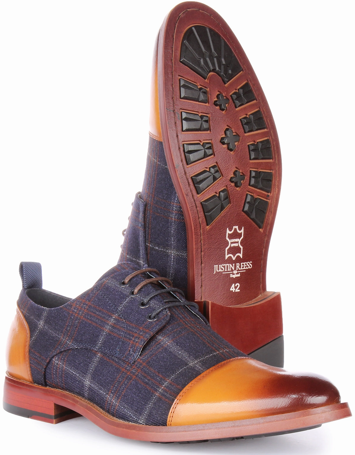 All-Occasion Justinreess England Ronnie In Brown Check