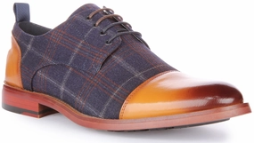 Justinreess England Ronnie In Brown Check Firm Sure Fresh Guard