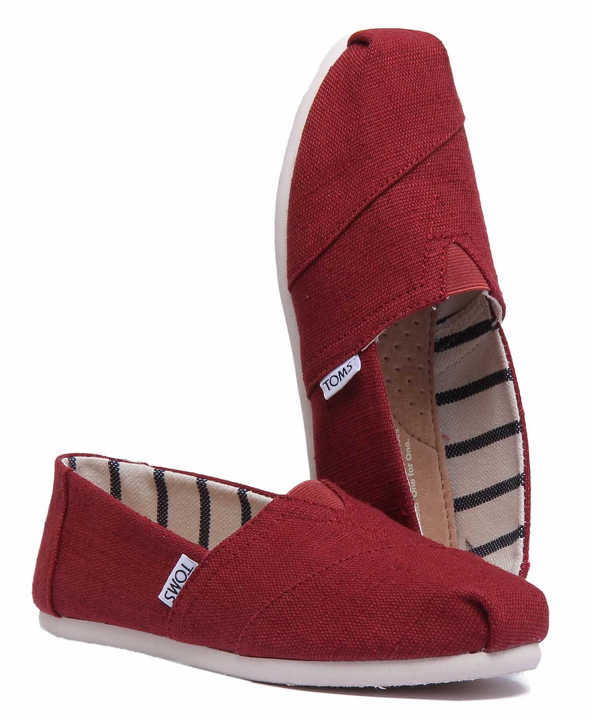 All Purpose Toms Classic Canvas In Cherry