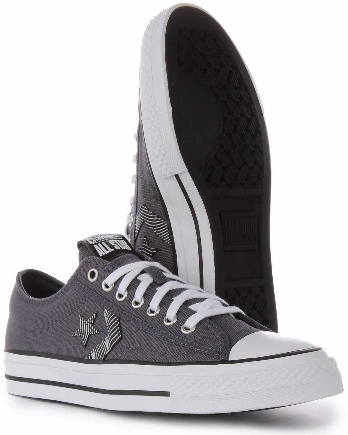 All Season Converse A07995C Star Player 76 In Grey White