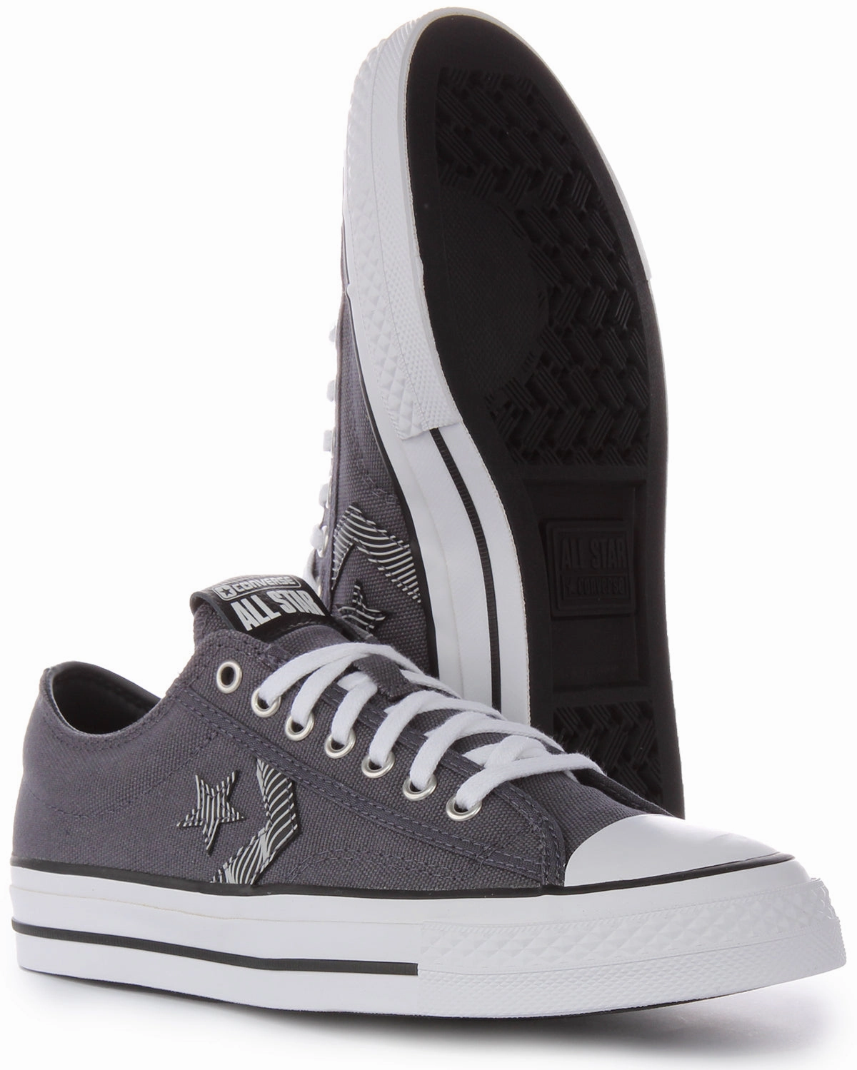 All Season Converse A07995C Star Player 76 In Grey White