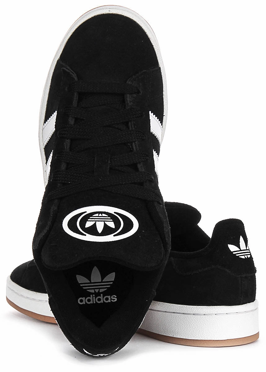 All Surface Grip Adidas Campus 00S J In Black White For Youth