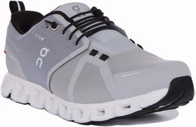 On Running Cloud 5 Waterproof In Grey For Men Air Mesh