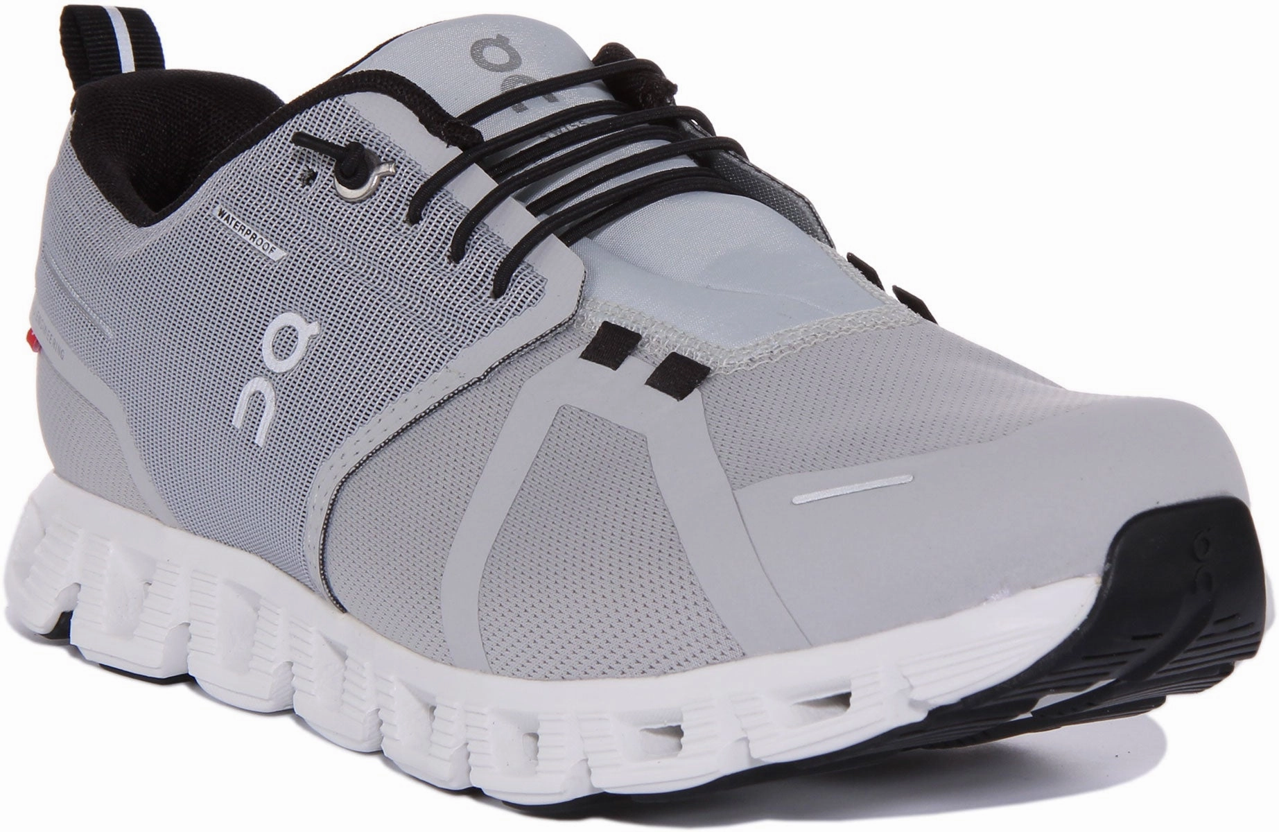 On Running Cloud 5 Waterproof In Grey For Men Air Mesh