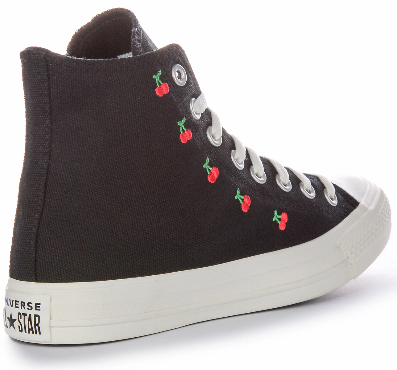 All-Weather Wear Converse All Star Cherries A08142C In Black Red For Women