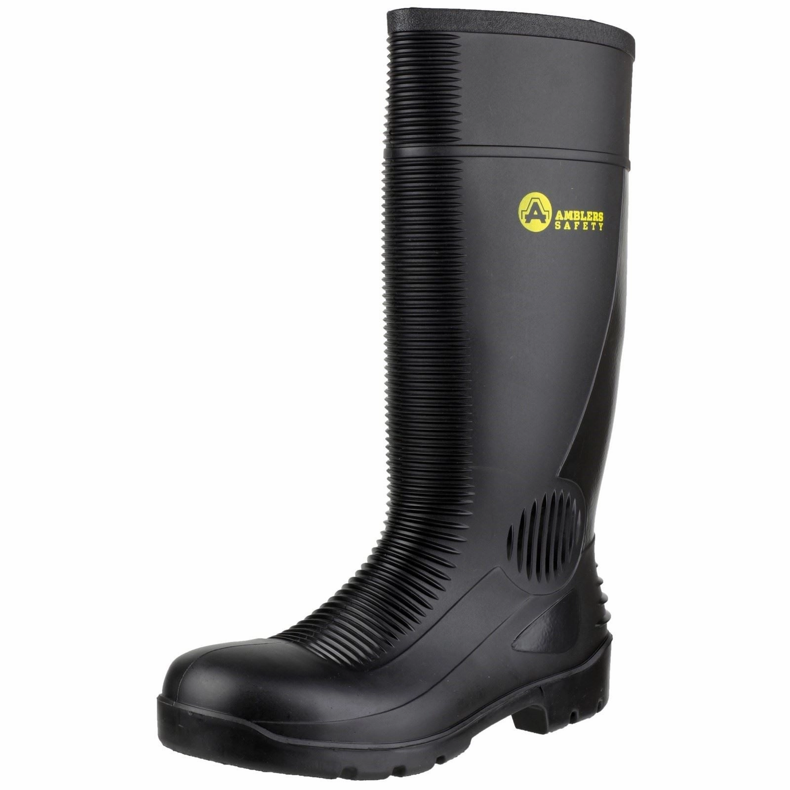 Amblers Safety FS100 PVC Black Wellington Boots Urban Walk Pro