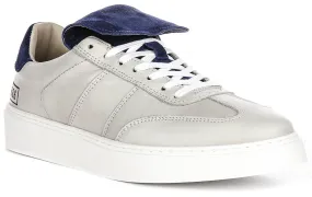 Made to accommodate varied training environments Pantofola D'Oro Forte Low Suede In Cream For Men