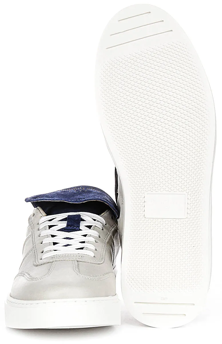 Ankle Guard Pantofola D'Oro Forte Low Suede In Cream For Men