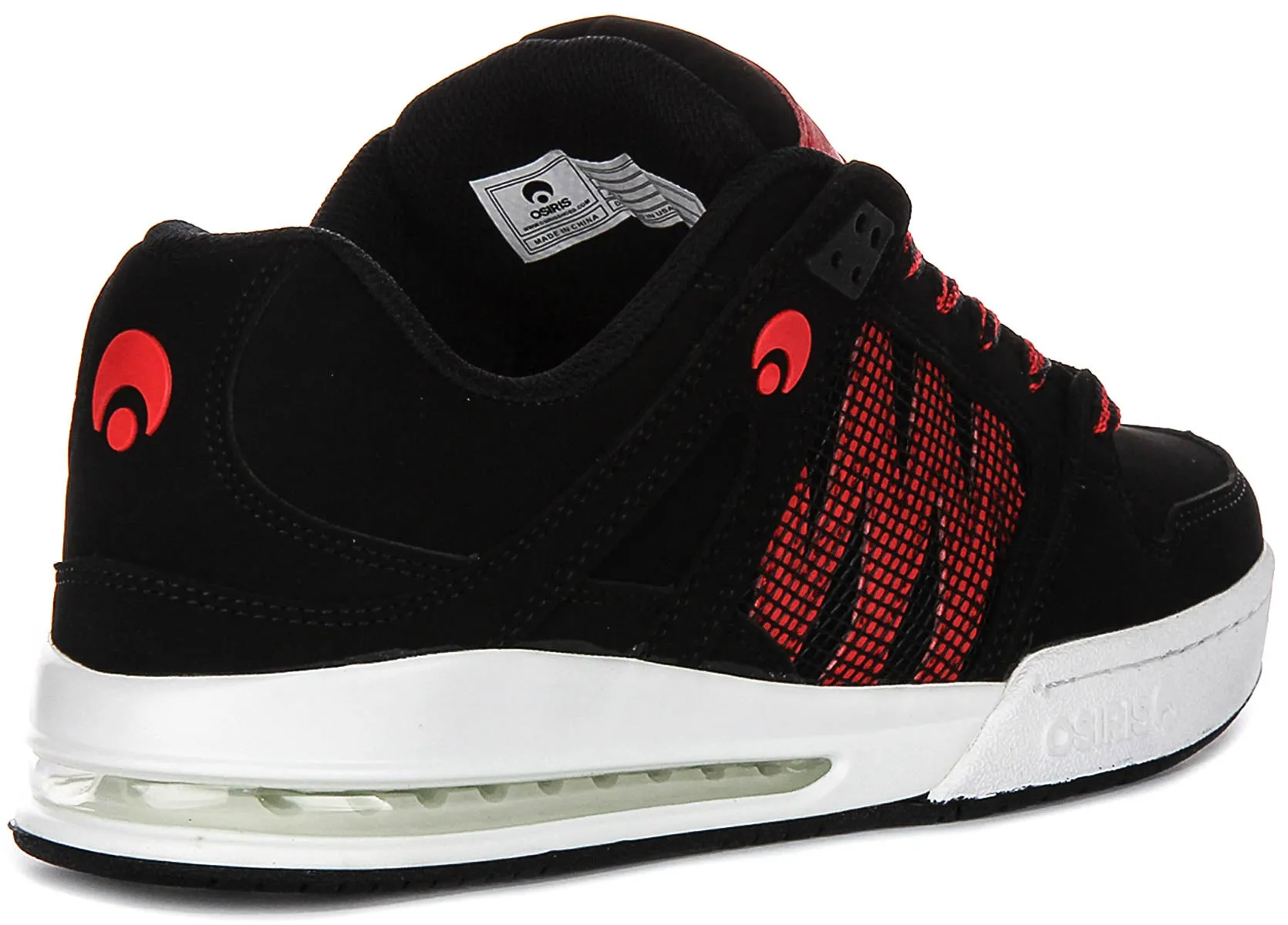 Ankle Stability Osiris Pixel In Black Red For Men