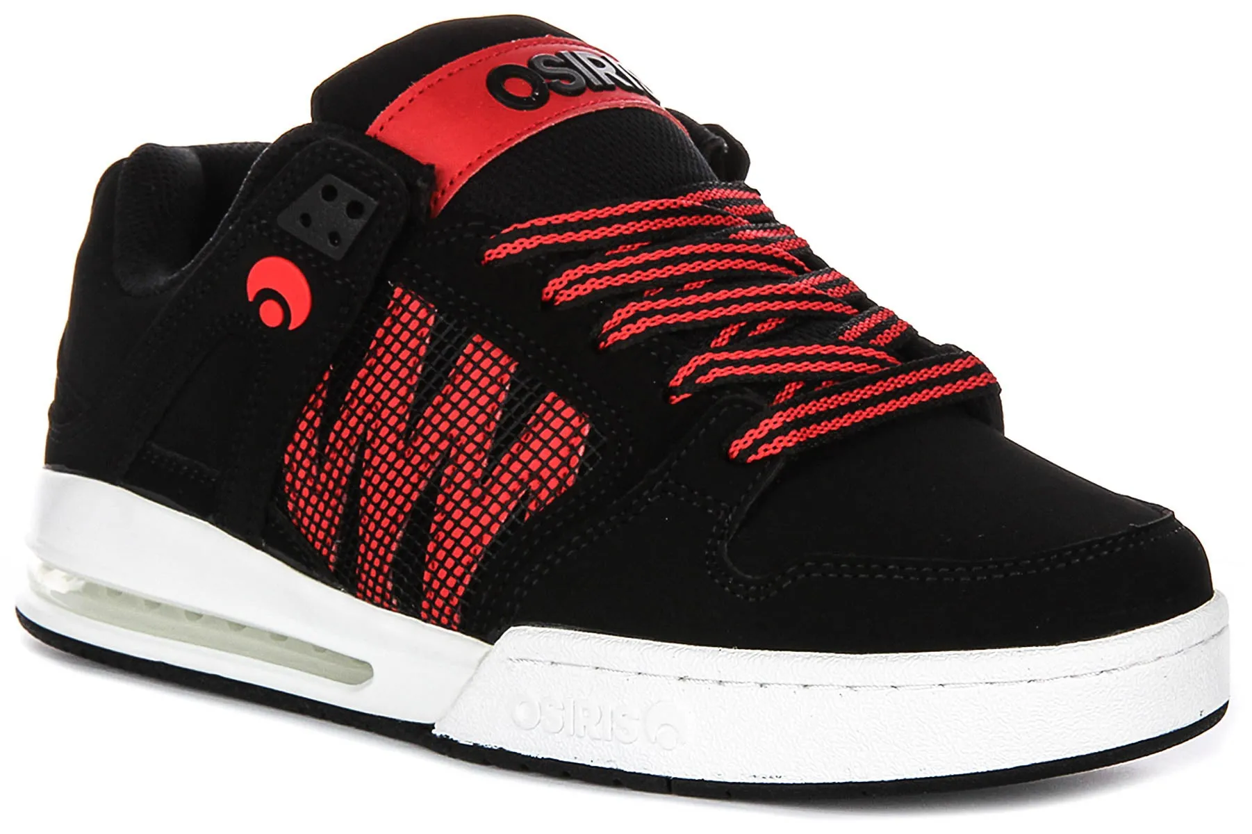 Osiris Pixel In Black Red For Men Adaptive Fit Running Cycle