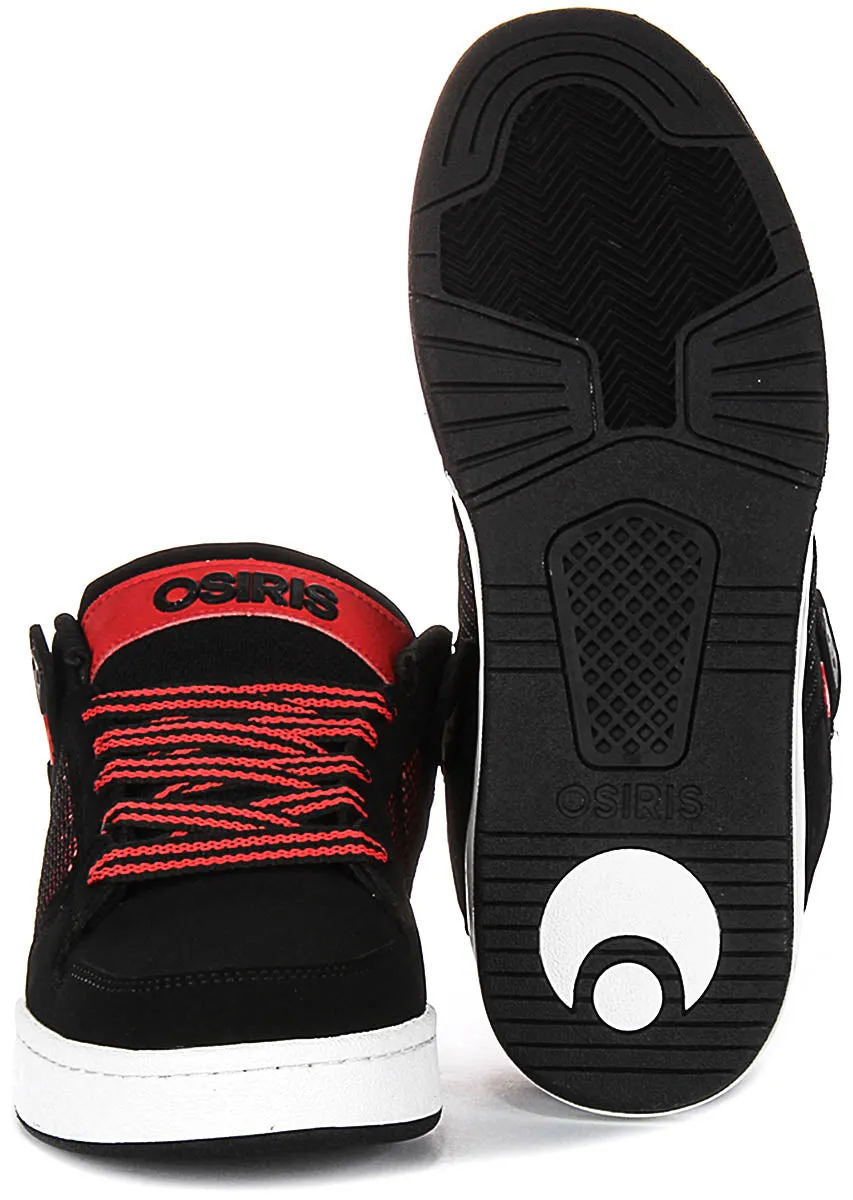 Ankle Stability Osiris Pixel In Black Red For Men
