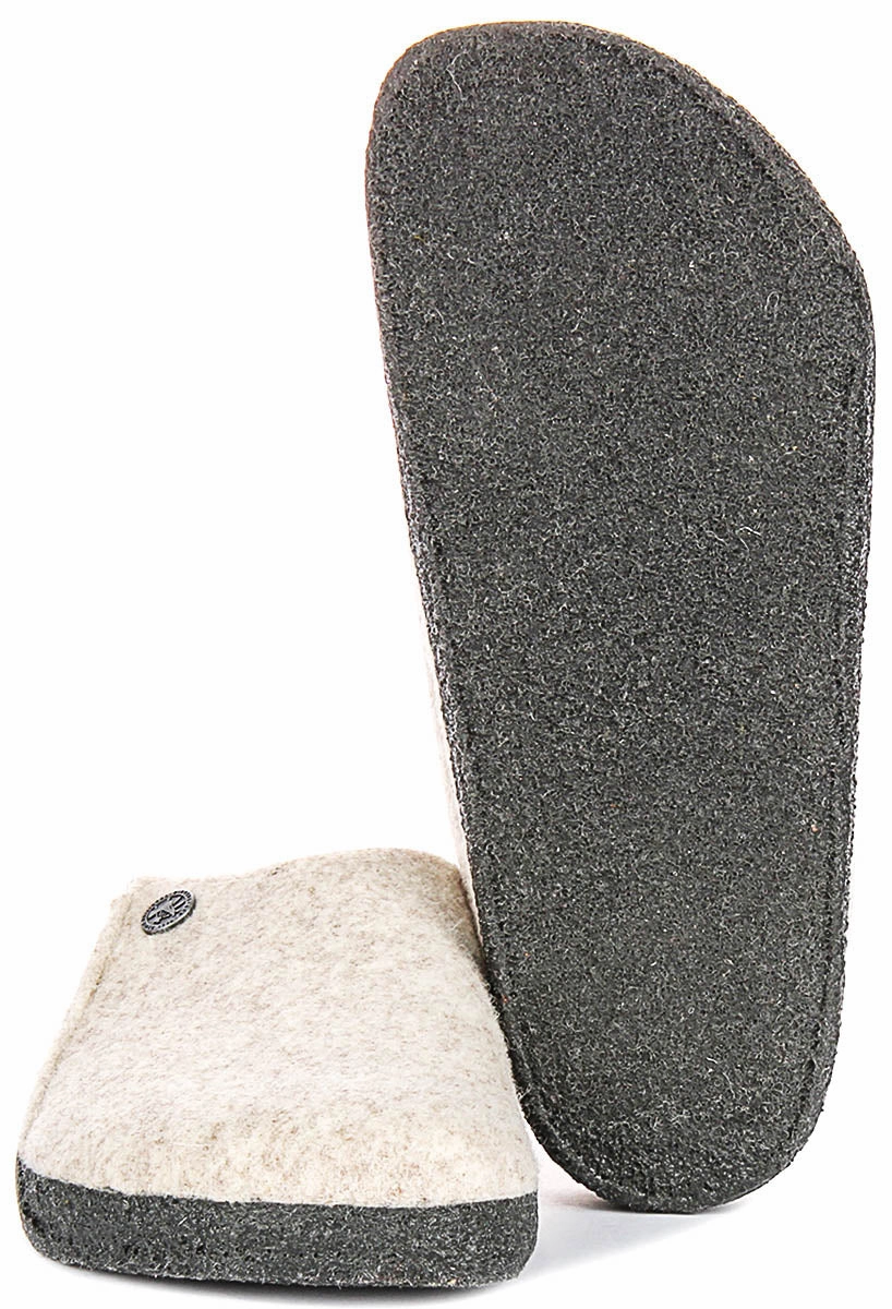 Ankle cuff Birkenstock Zermatt Rivet In Light Grey | Regular Fit