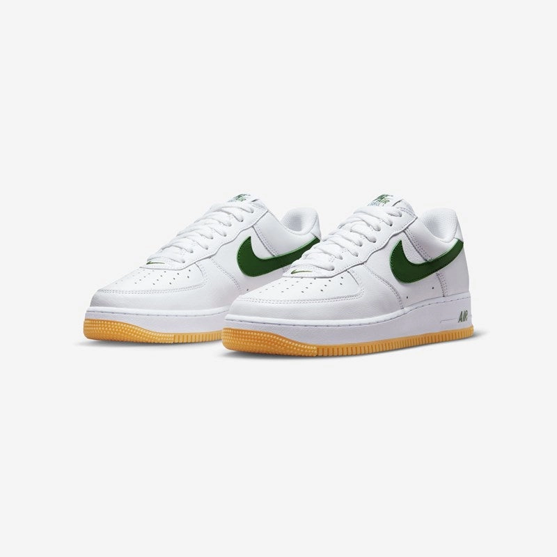 Ankle protection zone NIKE - Air Force 1 Low Retro QS - White/Forest Green Gum - Unisex [FD7039 101]