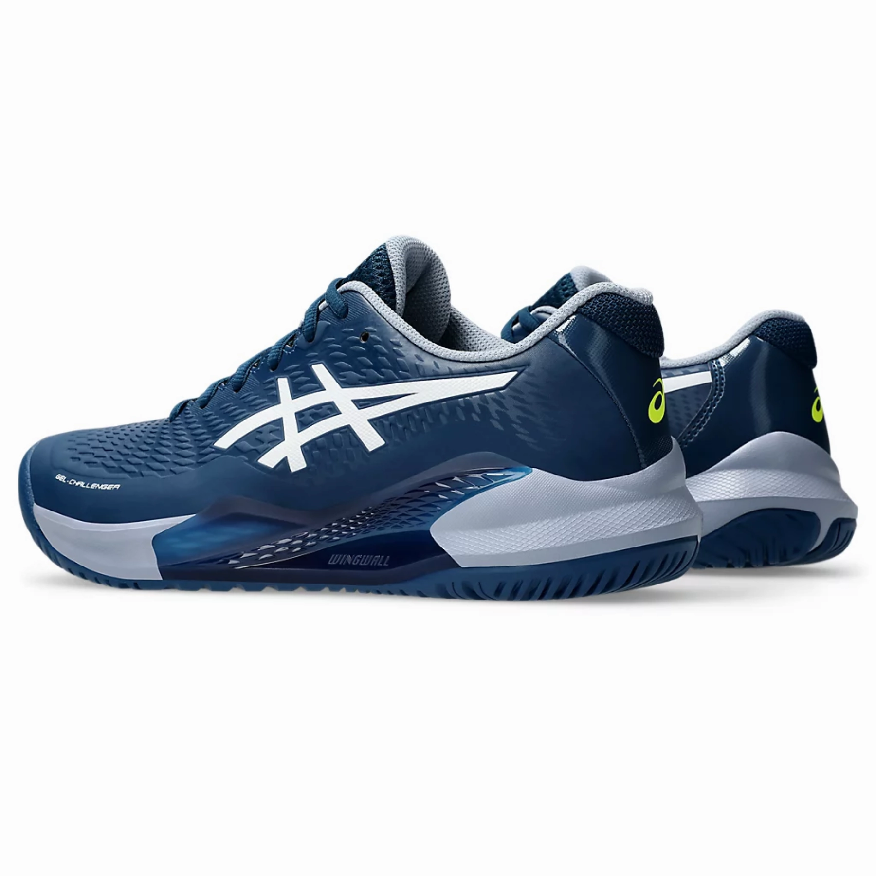 Ankle Supportive Padding Asics Gel-Challenger 14 Men Tennis Shoes - Mako Blue/White