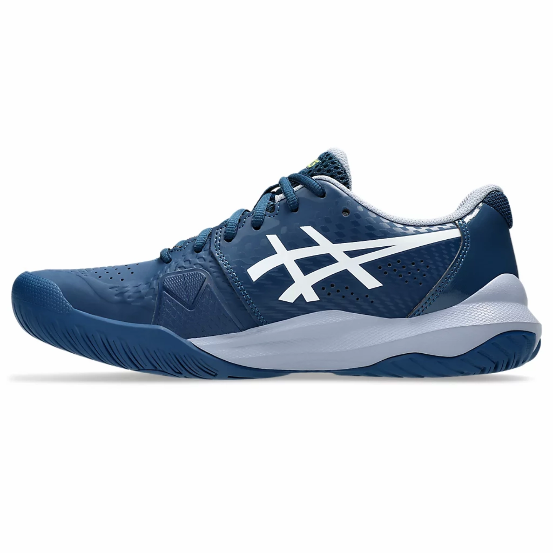 Ankle Supportive Padding Asics Gel-Challenger 14 Men Tennis Shoes - Mako Blue/White