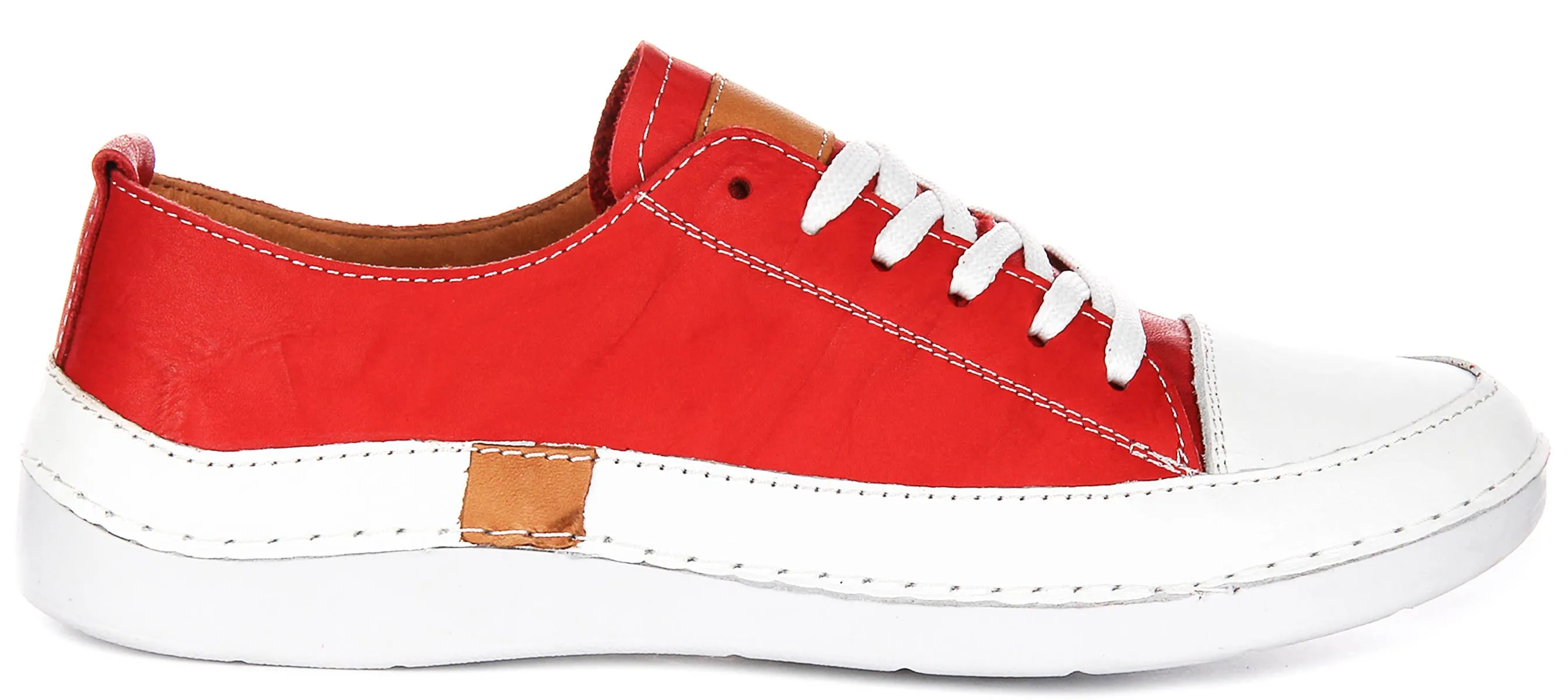 Anti-Odor Lining Justinreess England Sammy In Red For Women