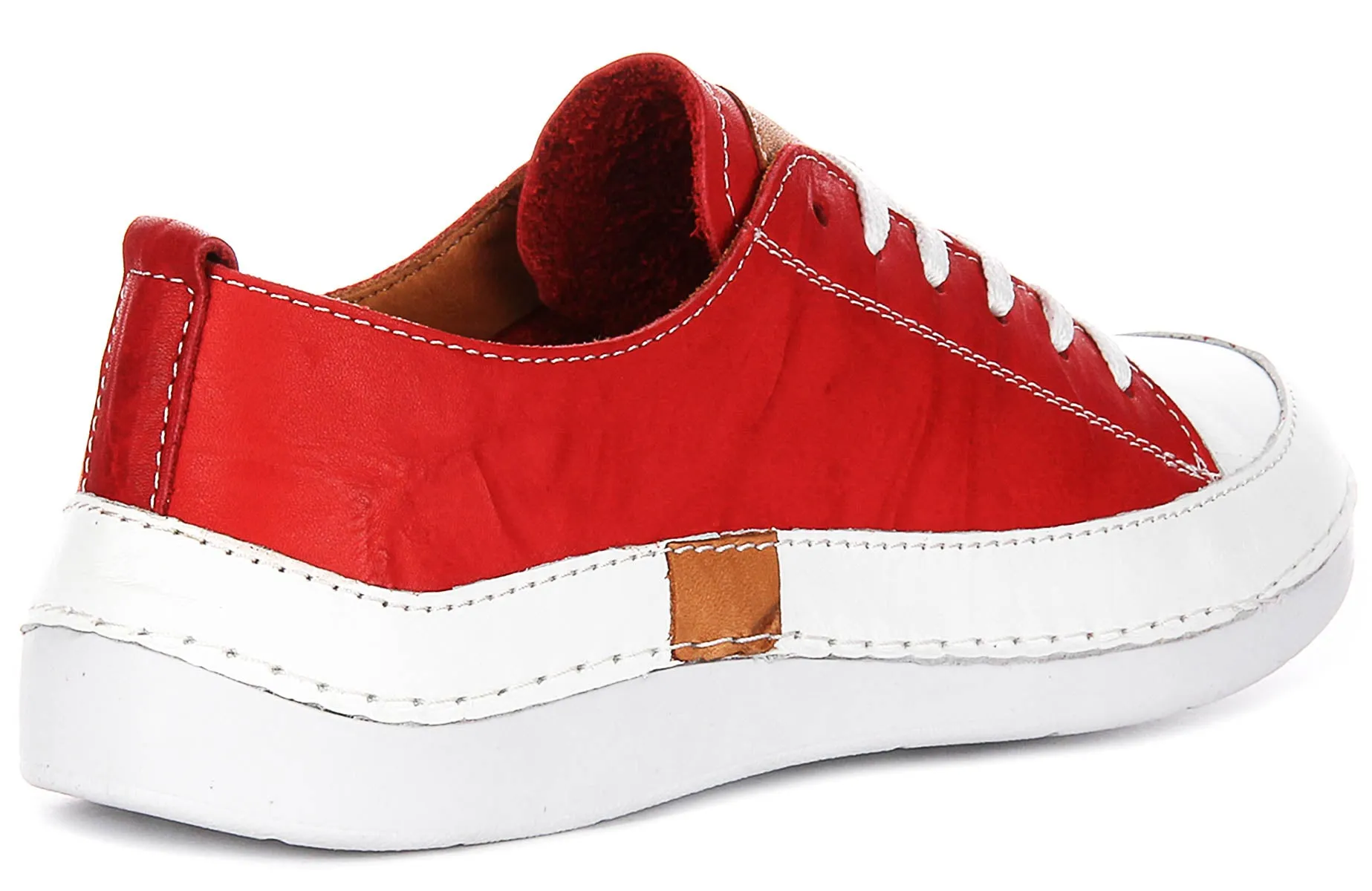 Anti-Odor Lining Justinreess England Sammy In Red For Women