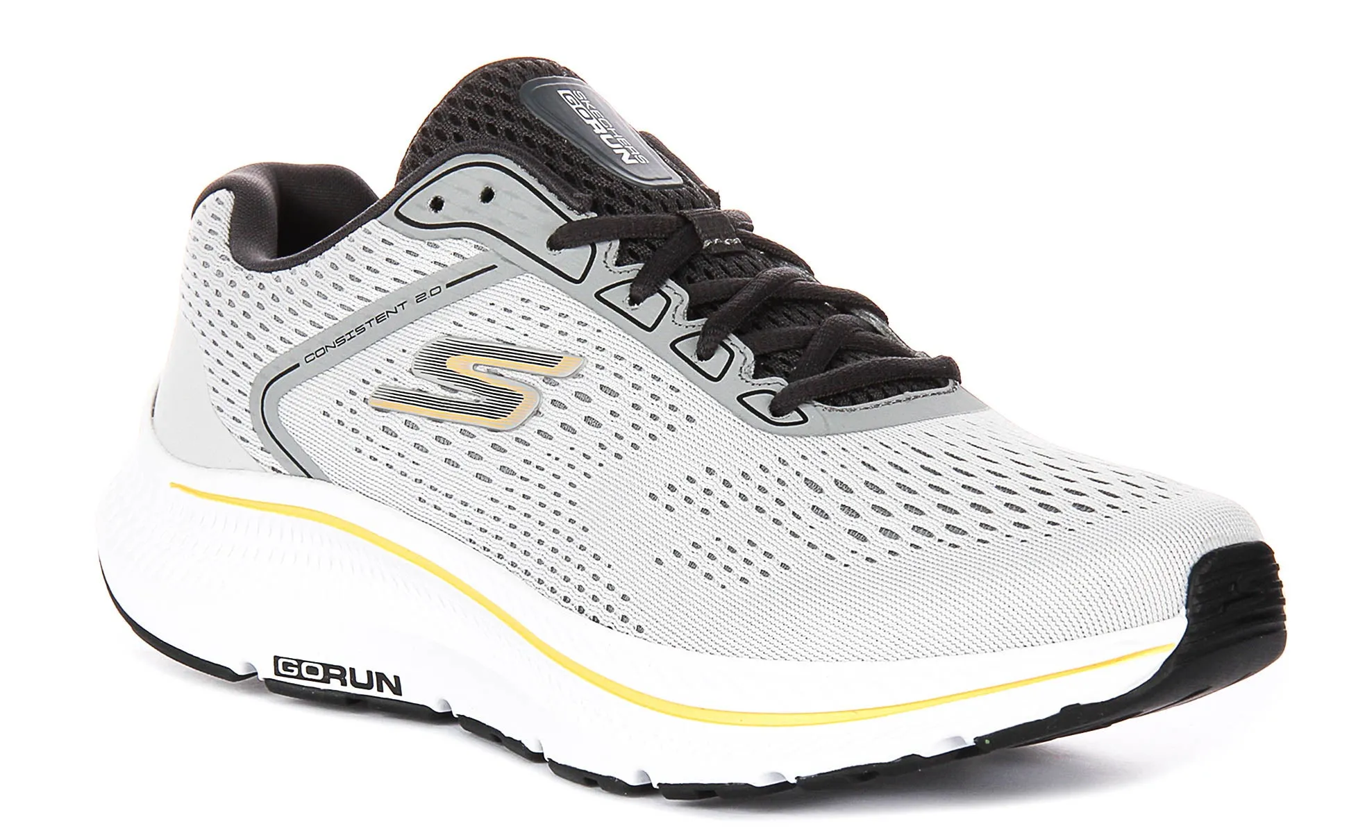 Skechers Gorun Consistent In Grey For Men All Seasons