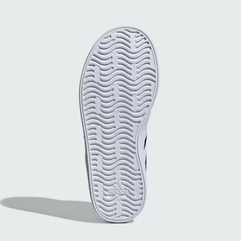 Anti - slip surface adidas - VL Court 3.0 El C - Black/White - Kids [ID9148]