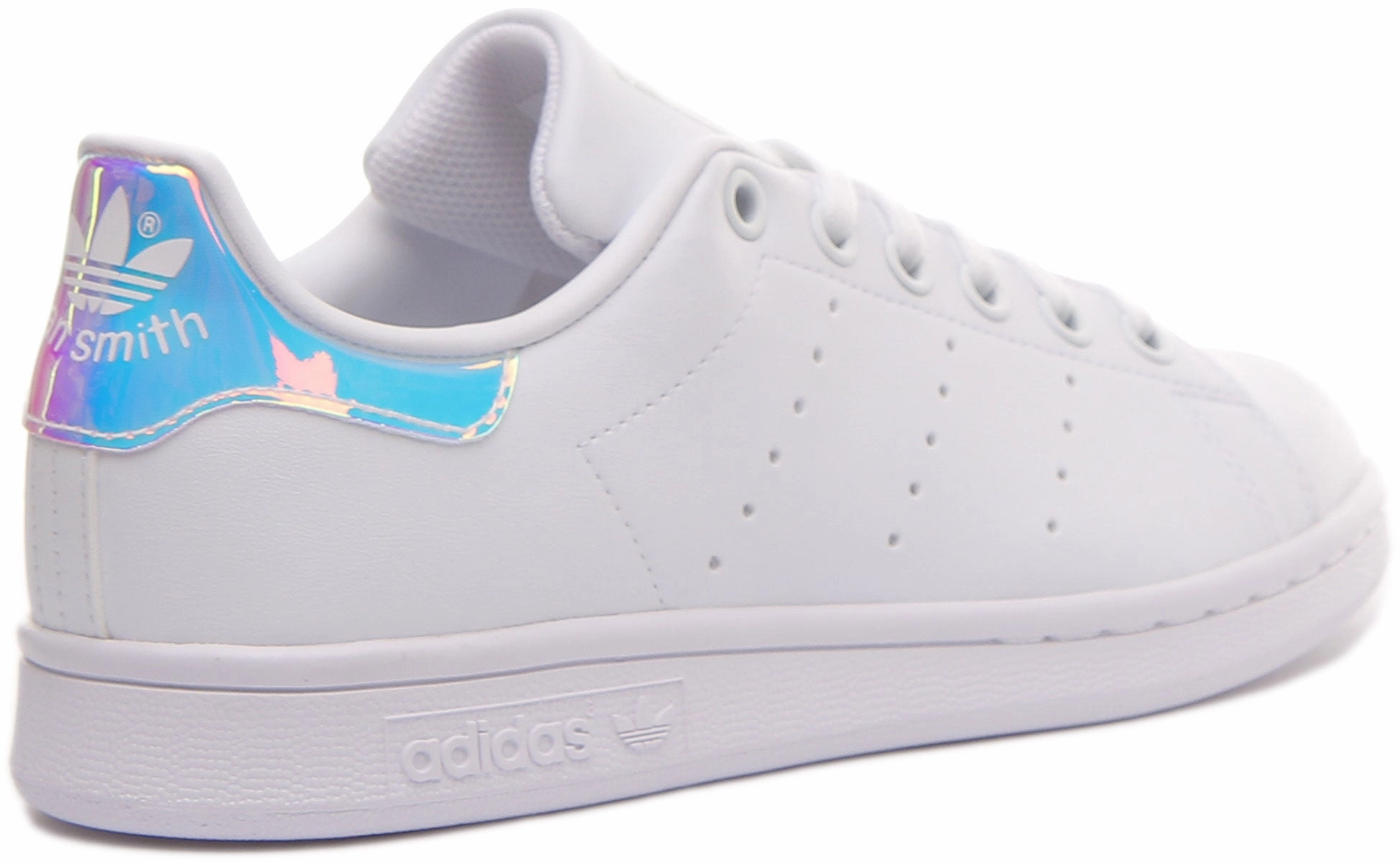 Anti Abrasion Quality Adidas Stan Smith J In White Multi For Junior