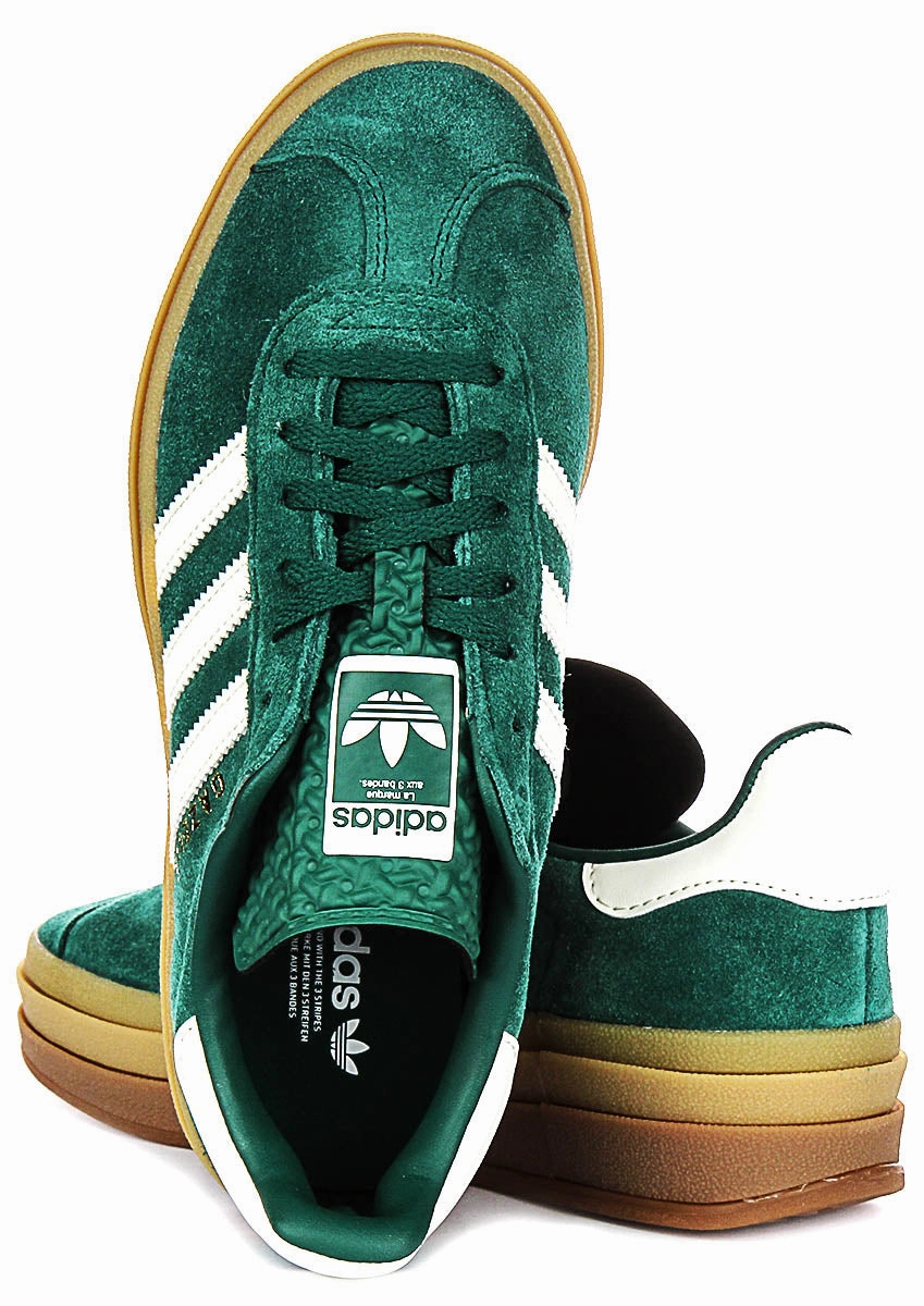 Anti Abrasion Sole Adidas Gazelle Bold W In Green For Women