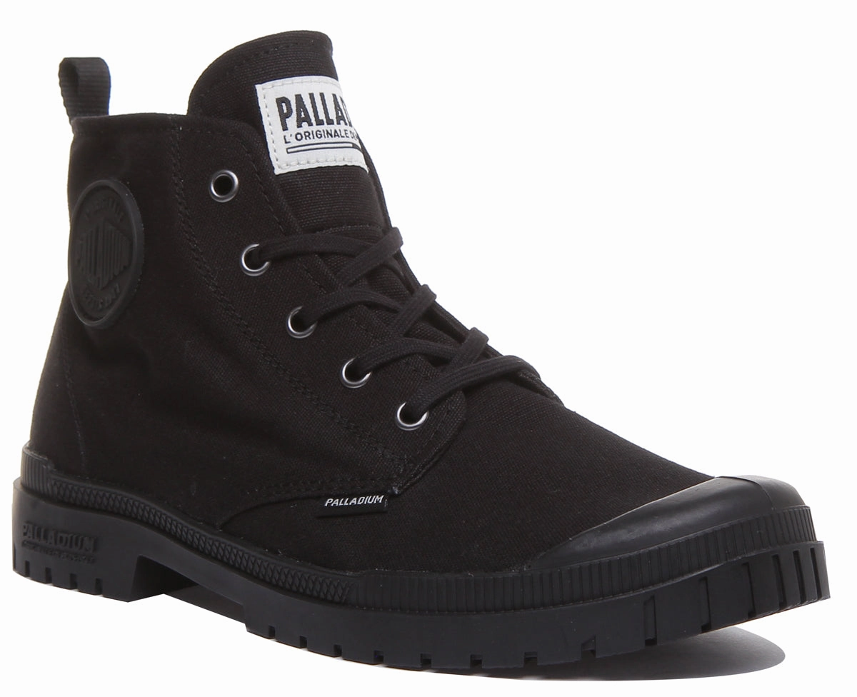 Endurance training Clean Grip Palladium Pampa SP20 Hi In Black