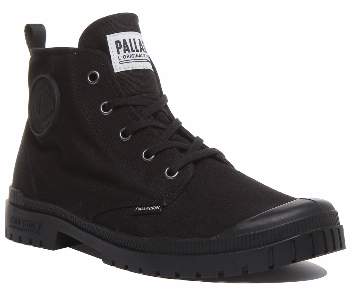Palladium Pampa SP20 Hi In Black Active Support