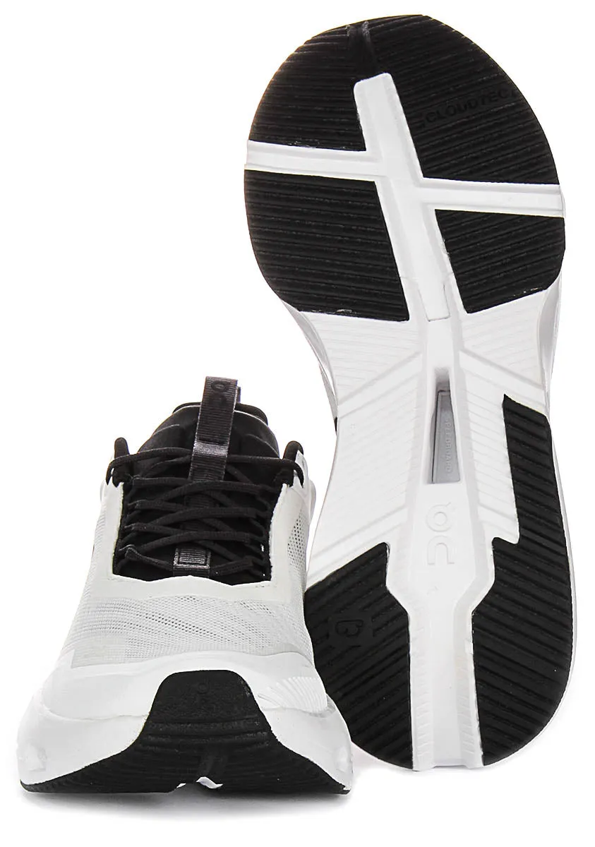 Arch Balance On Running Cloudnova X In White Black For Men