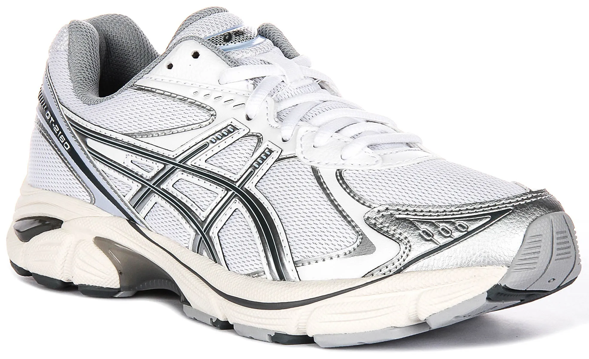 Fit Stretch Asics GT 2160 In White Grey Unisex