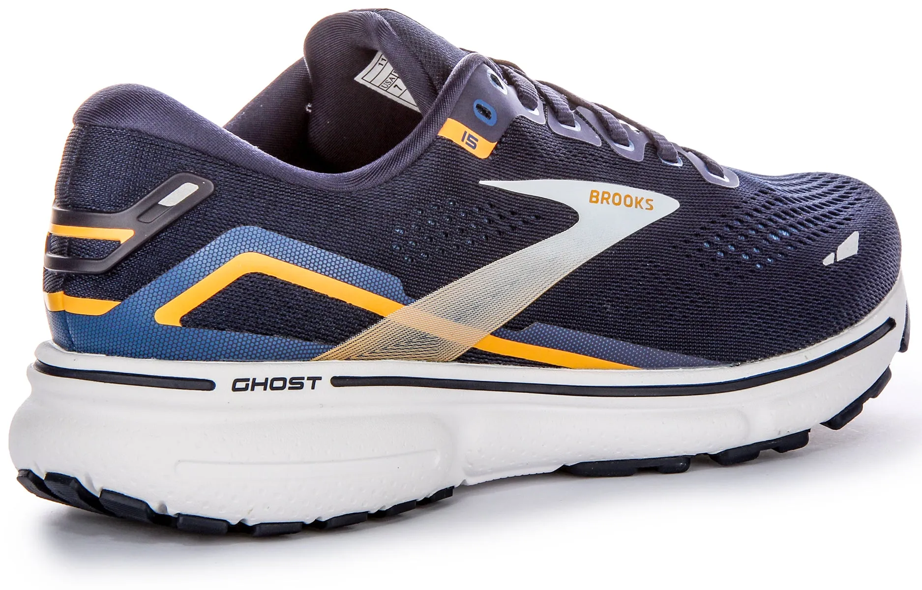Arch Boost Brooks Ghost 15 In Navy For Men | Narrow Fit