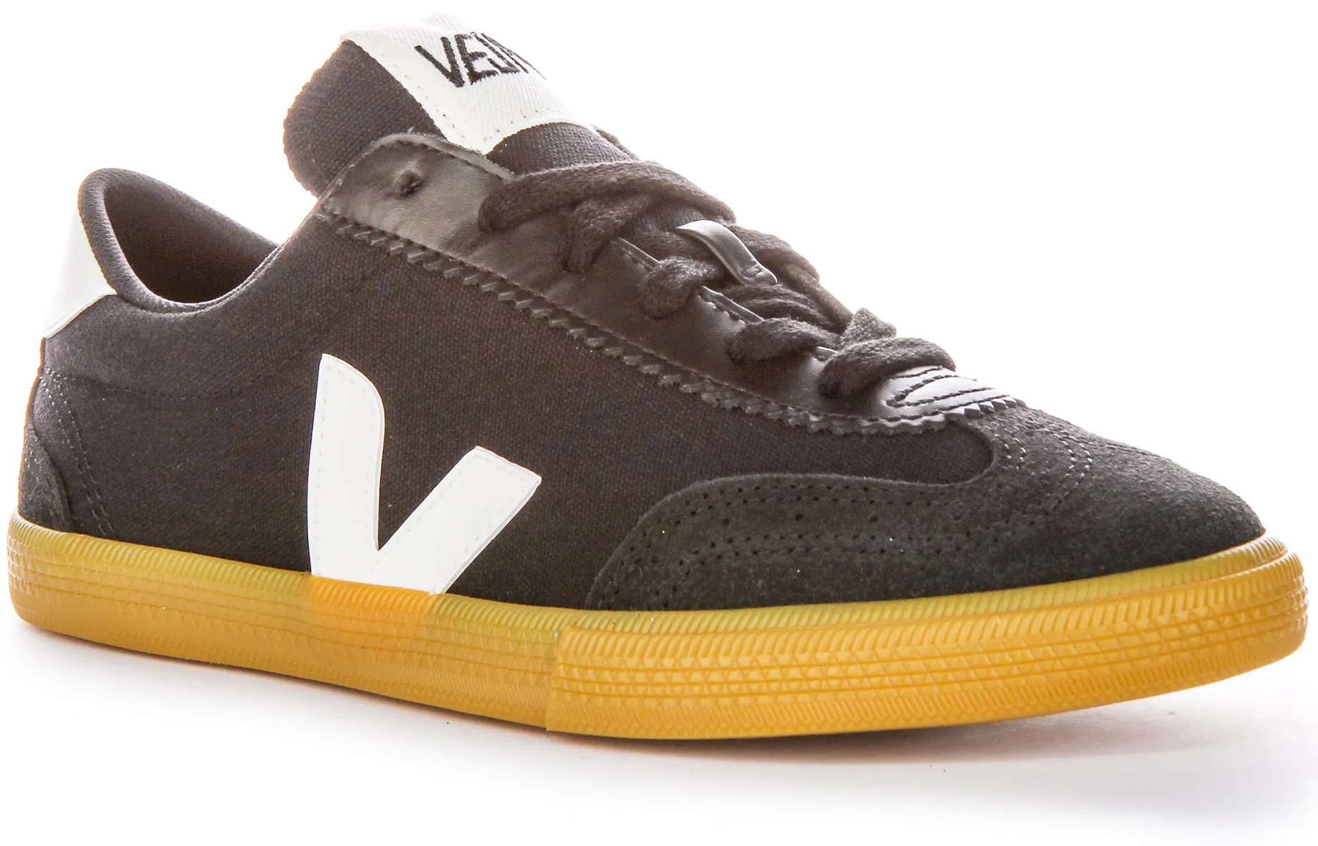 Veja Volley In Black White For Men Tear Resistant Breathable Fit
