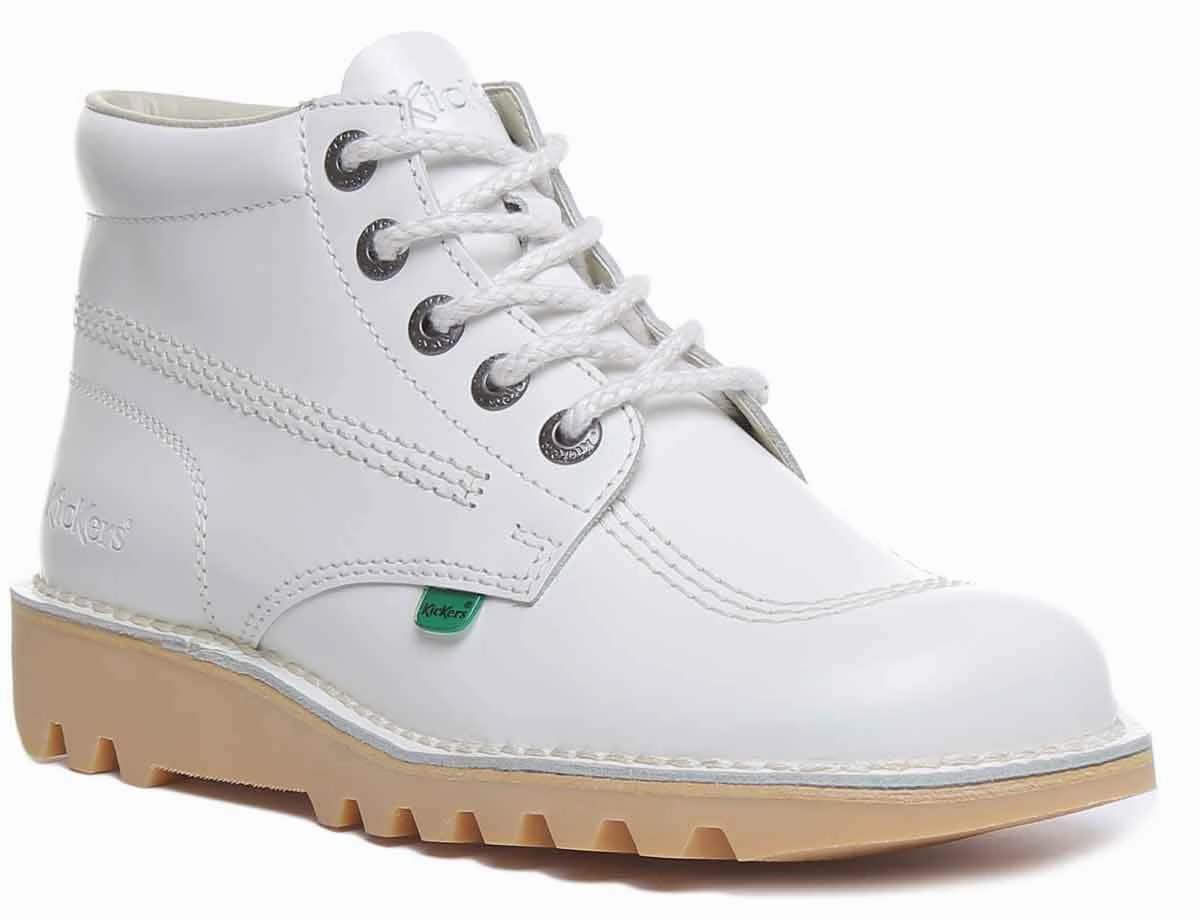 Kickers Kick Hi In White Sport Mode Everyday Use