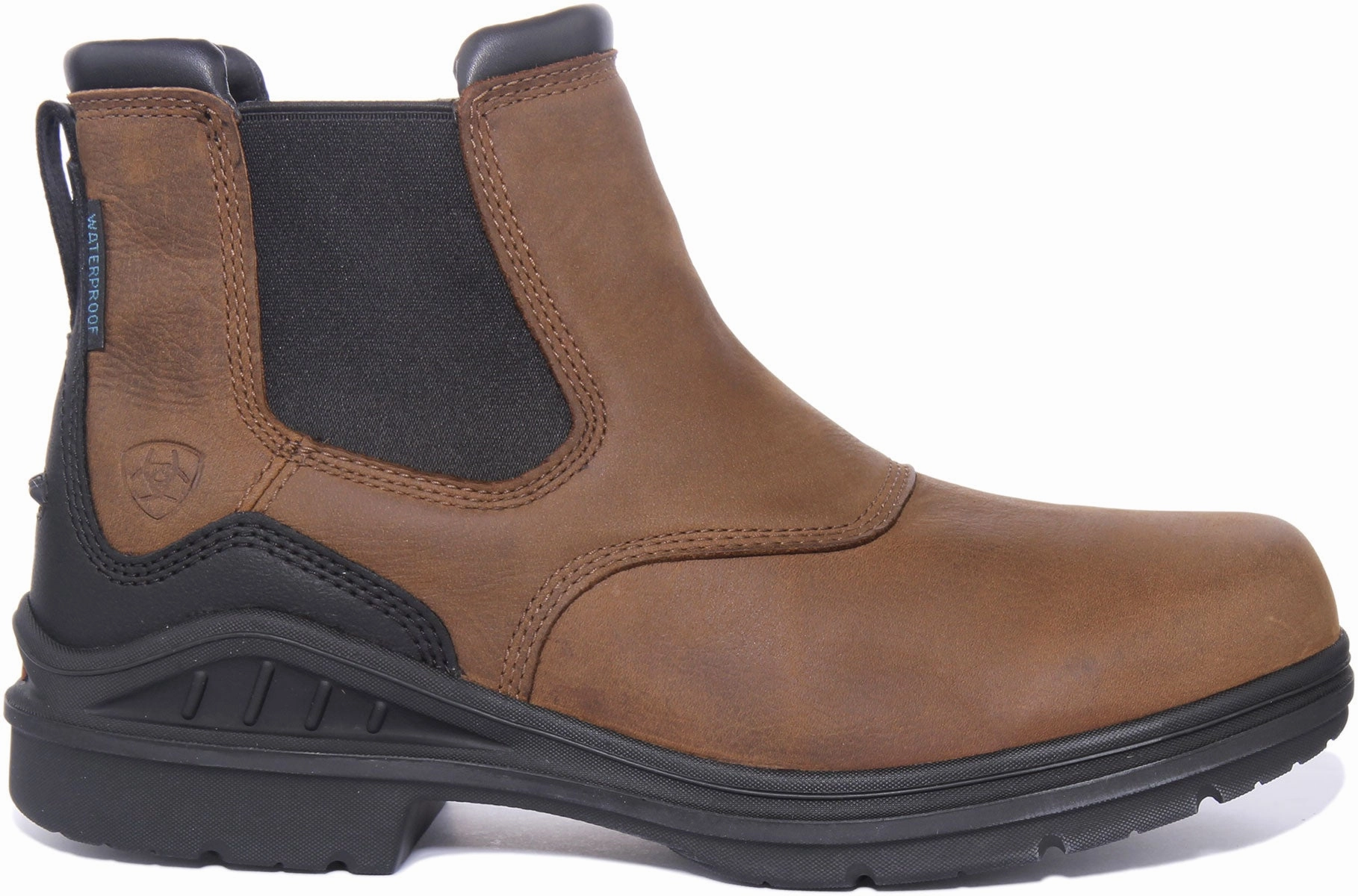 Ariat Barnyard Twin In Brown Rugged Feel