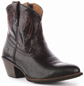 Ariat Darlin Western In Black For Women Trail Comfort Fit