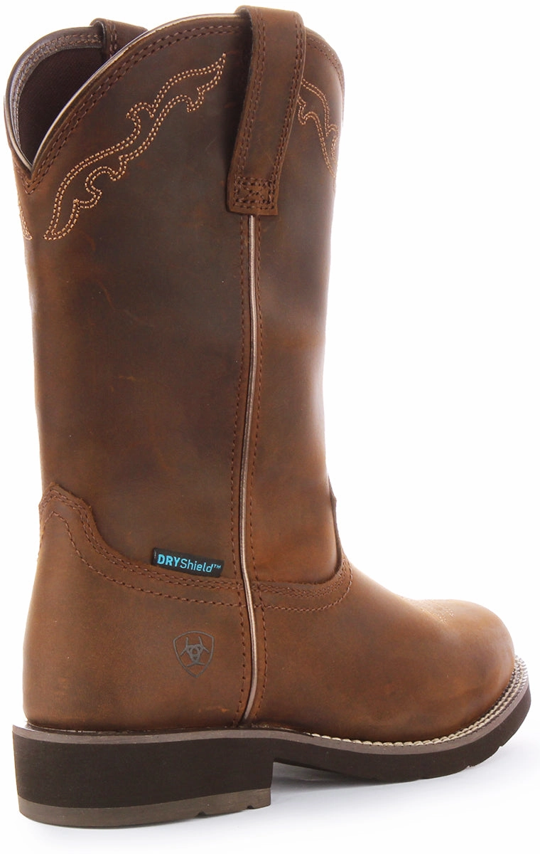 Ariat Delilah In Brown For Women Cool Weather