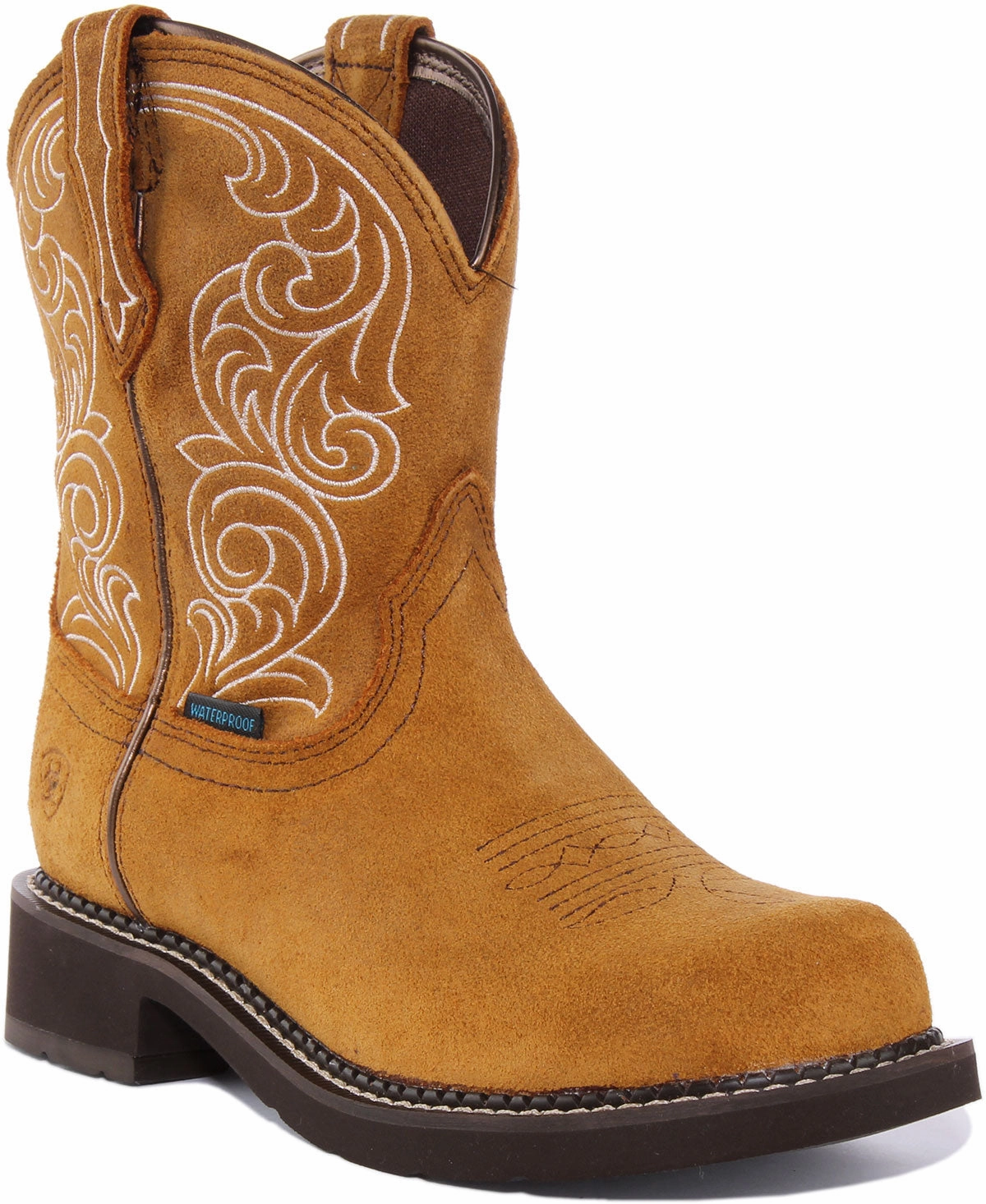 Natural Terrain Trekking Style Ariat Fatbaby Heritage Waterproof In Tan For Women
