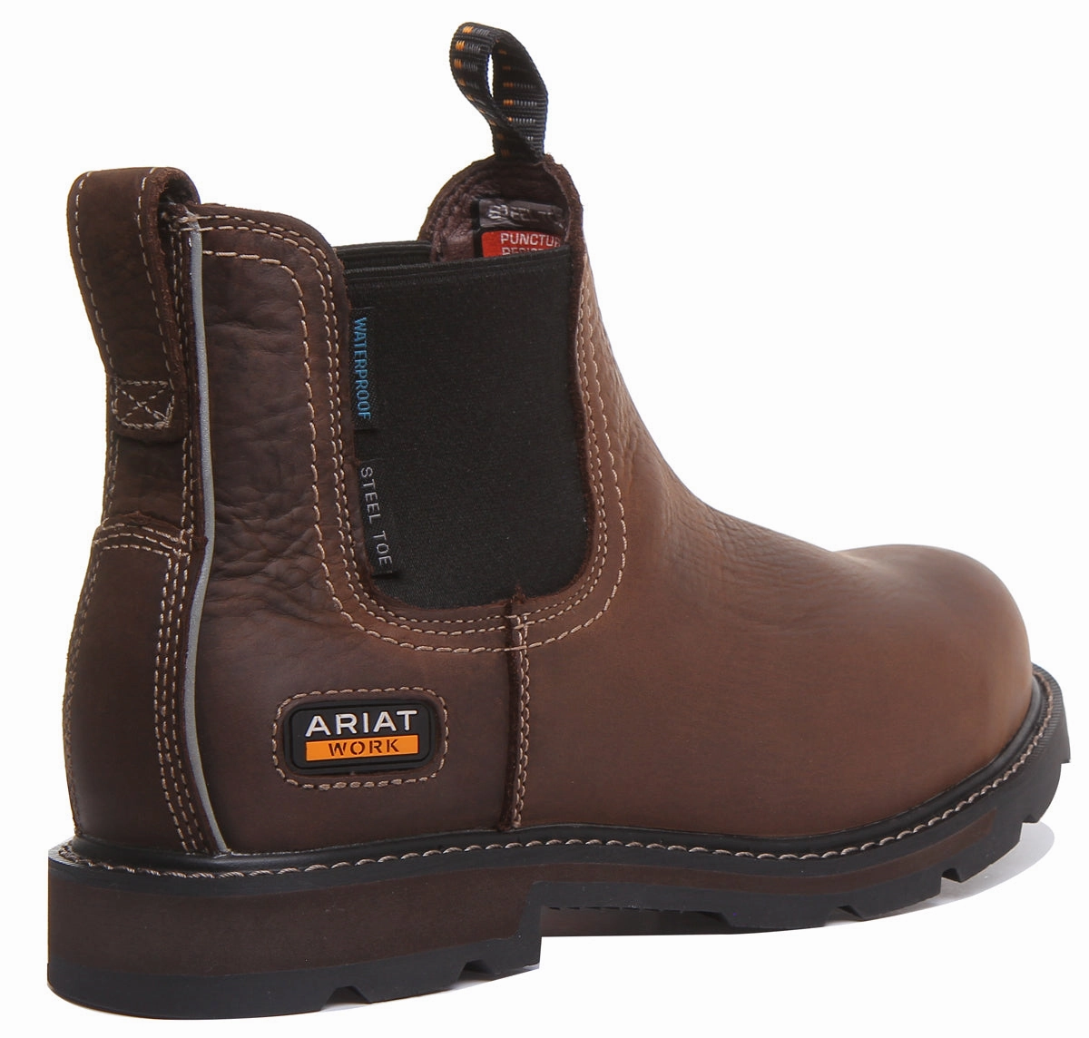 Ariat Ground Breaker In Brown Work Boot Dry Seal
