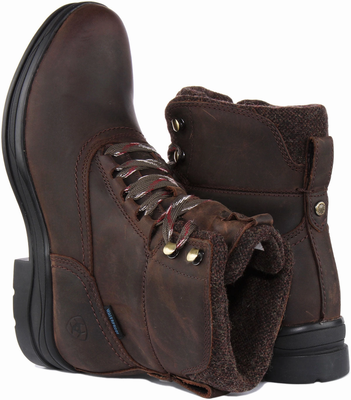 Ariat Harper H20 In Waterproof Brown For Women Rugged Flex