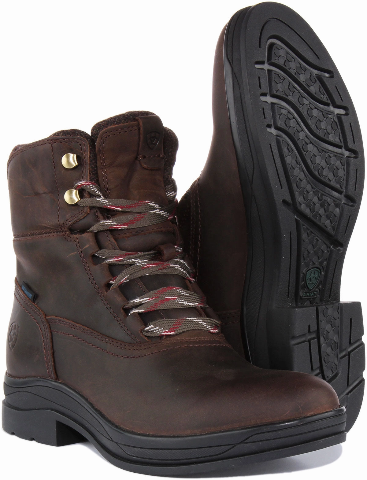 Ariat Harper H20 In Waterproof Brown For Women Rugged Flex