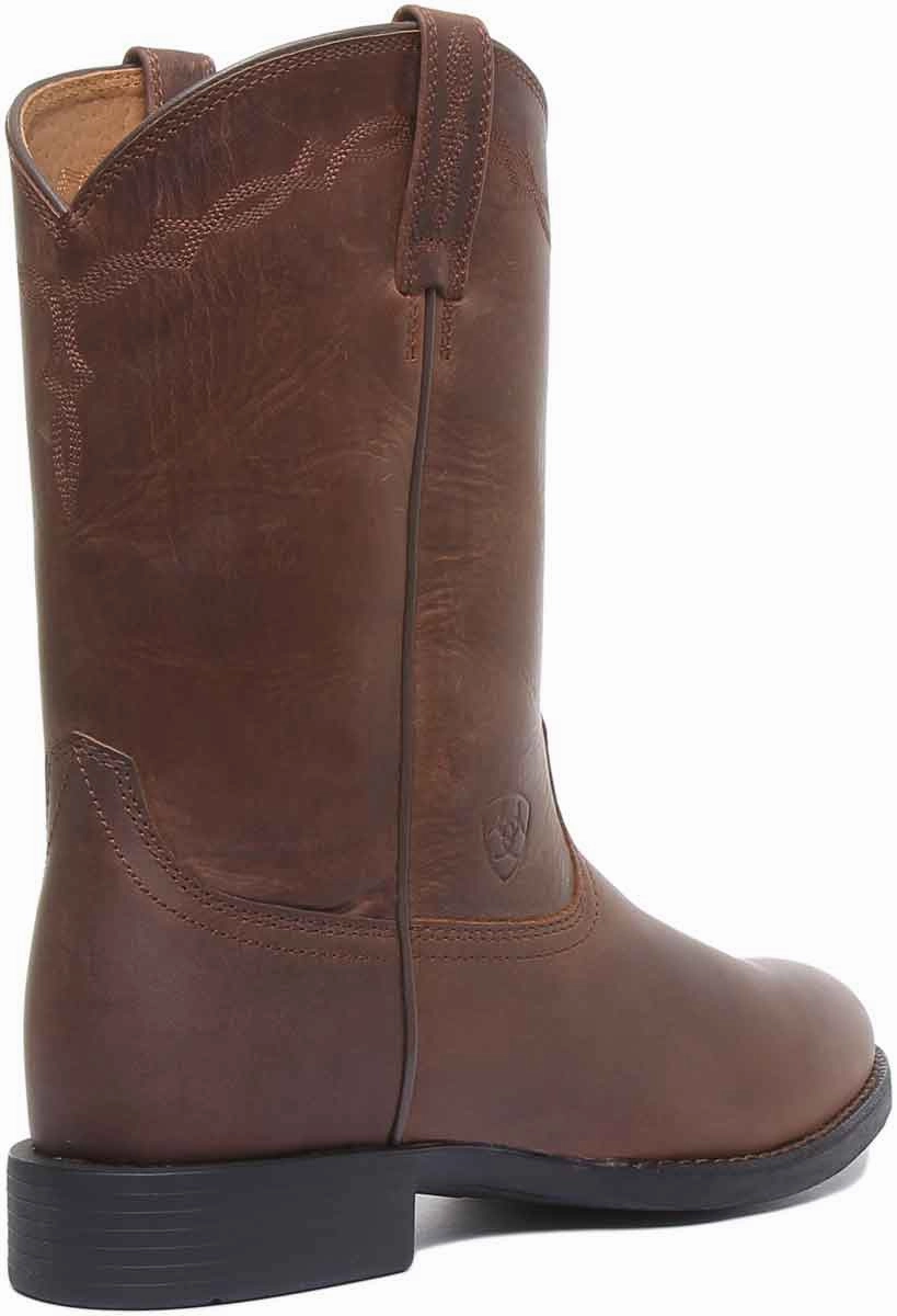 Ariat Heritage Roper In Brown Elevated Touch