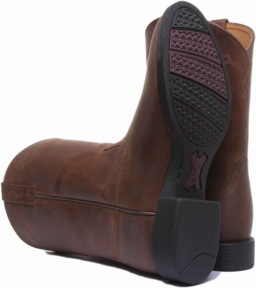 Ariat Heritage Roper In Brown Elevated Touch