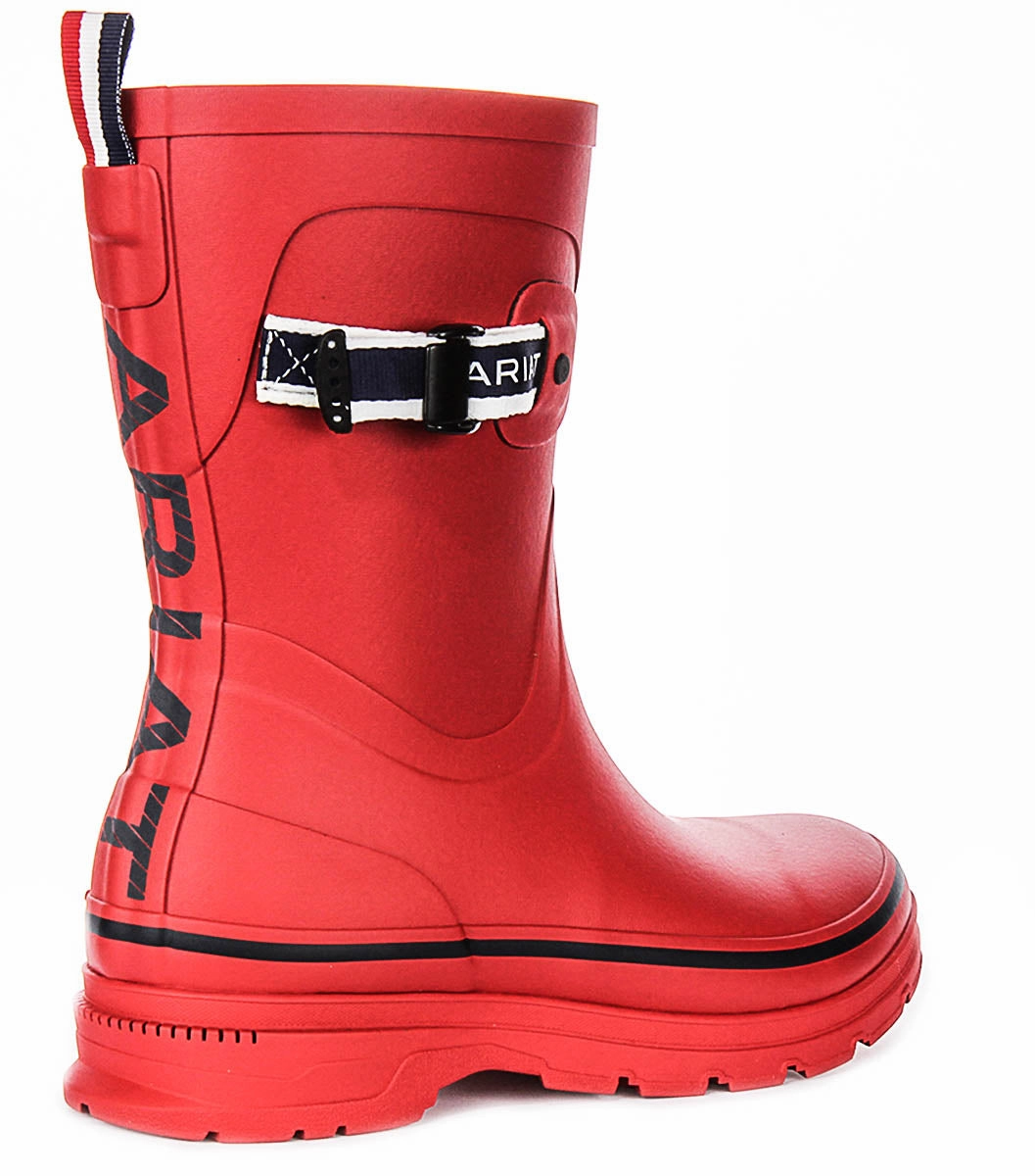 Ariat Kelmarsh Mid In Red For Women Outdoor Stability Gear