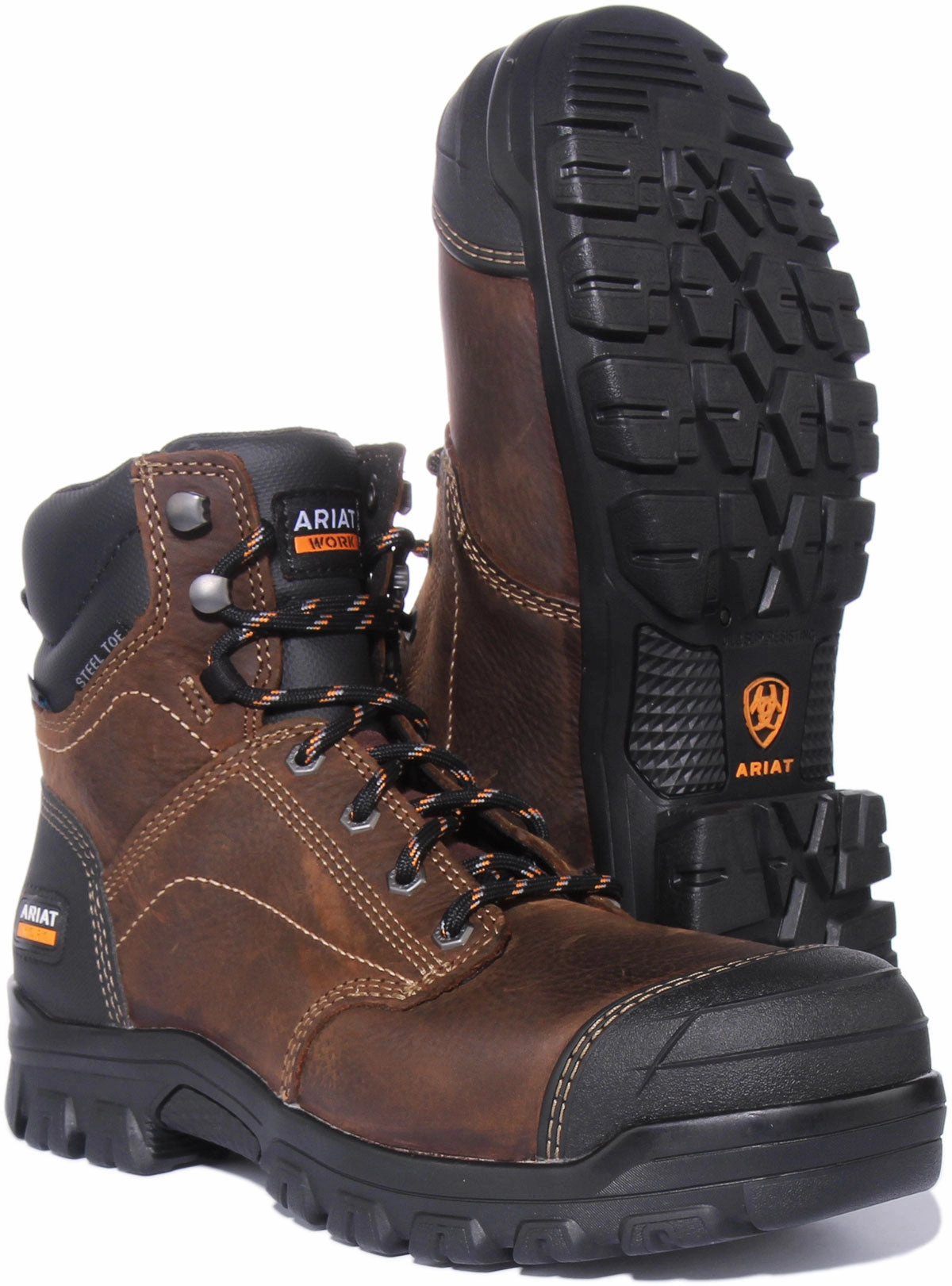 Ariat Treadfast 6 In In Brown For Women Trail Performance