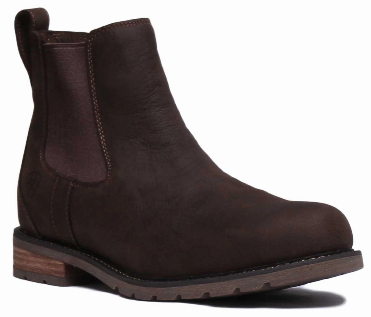 Ariat Wexford H2O Waterproof In Java Soldier Comfortable to walk