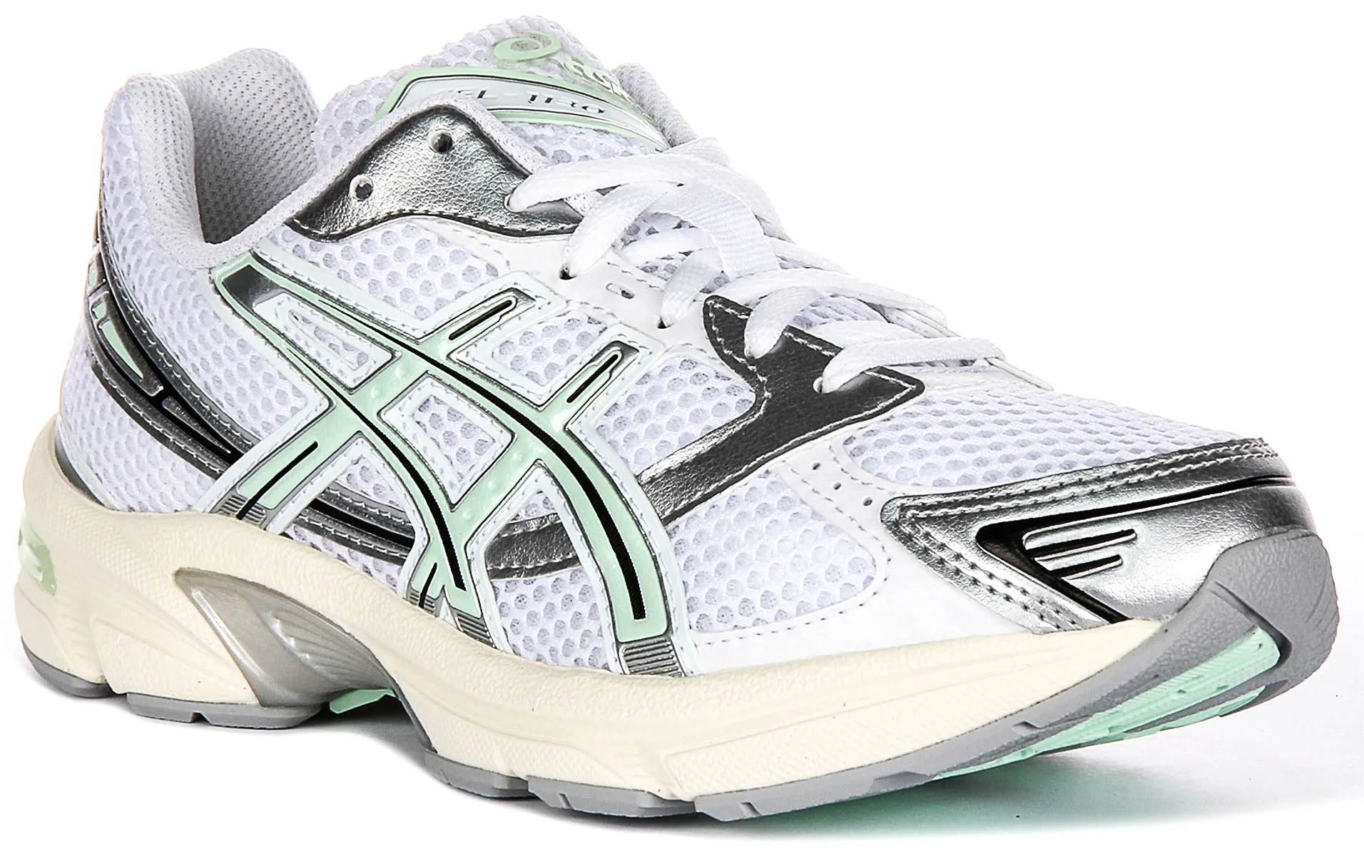Lean Structure Shoe structure encourages proper foot positioning Asics GEL 1130 In White Green For Women