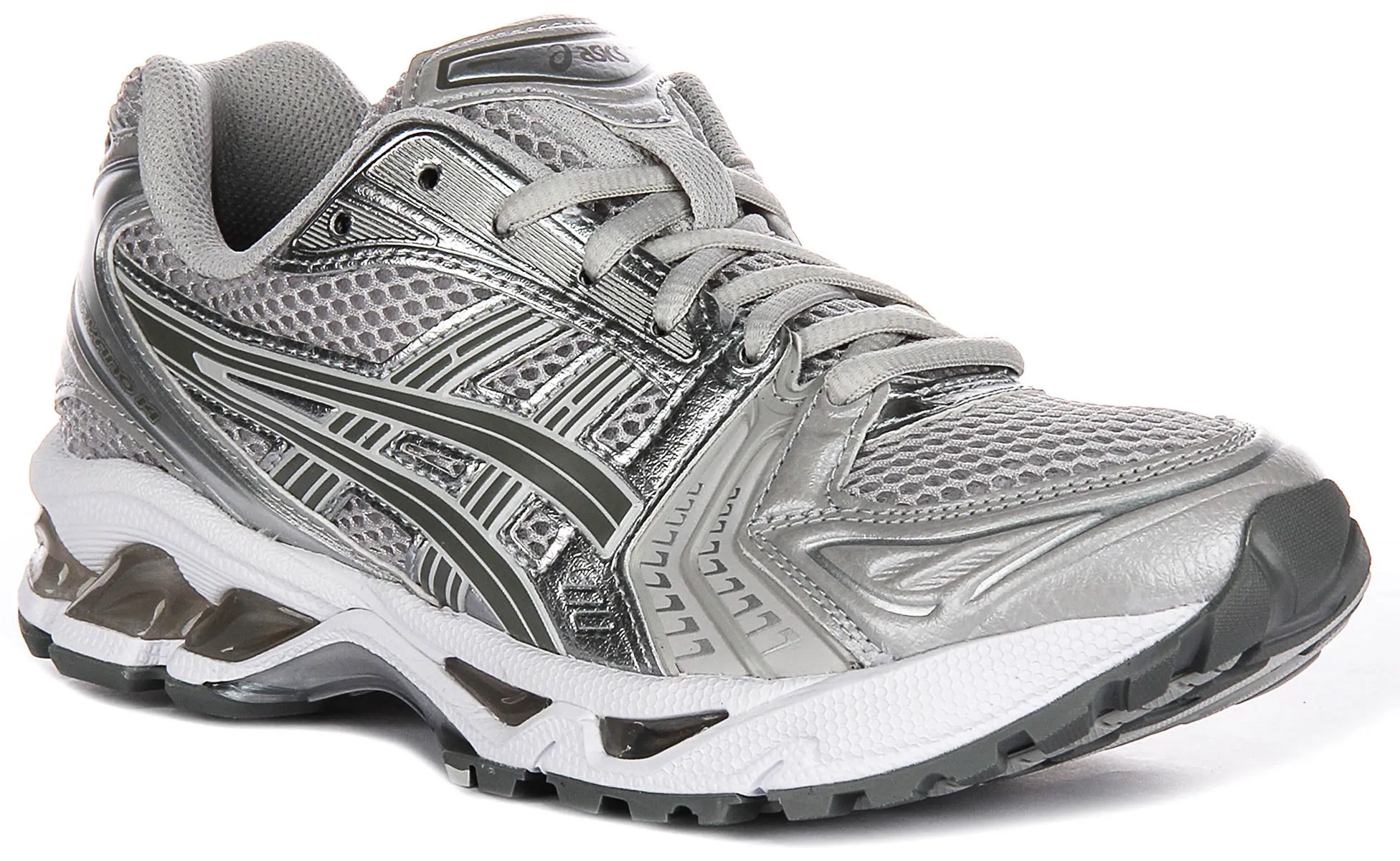 Back support Asics Gel Kayano 14 In Grey Silver For Women