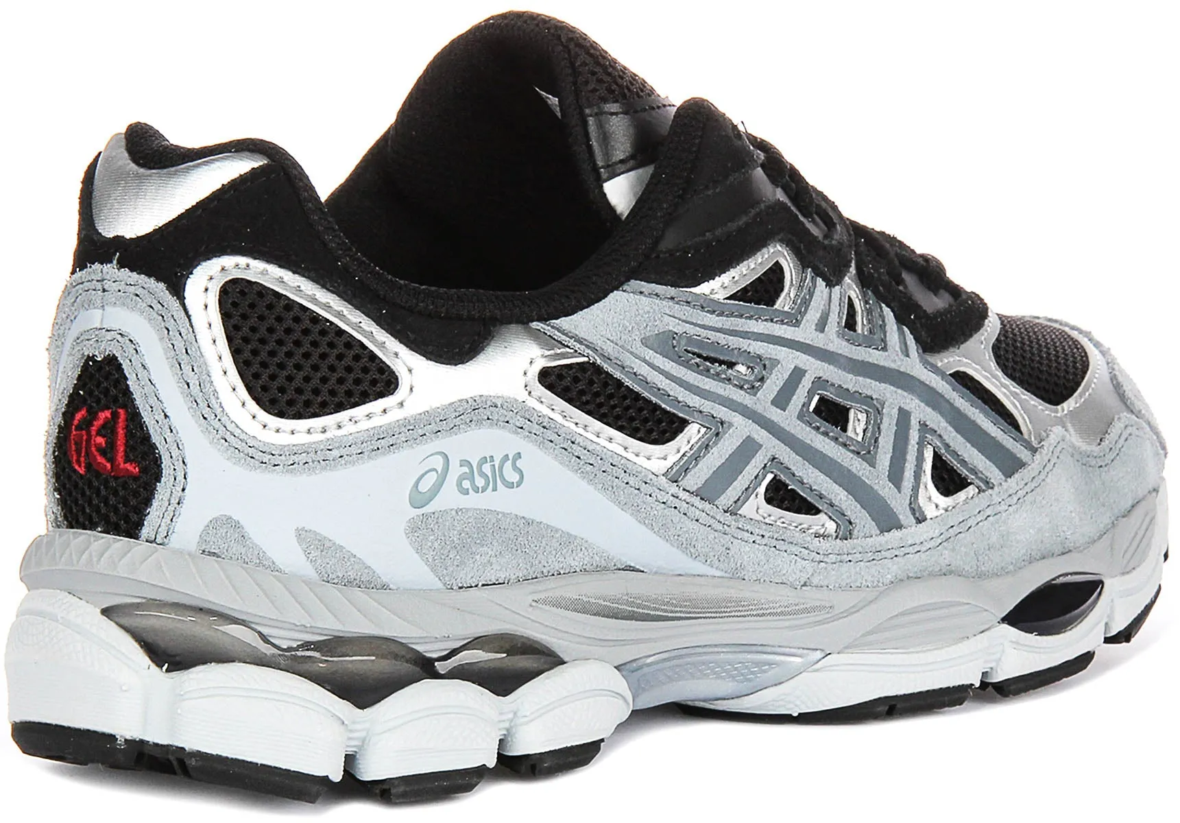 Asics GEL NYC In Grey Black for Men Heat retaining