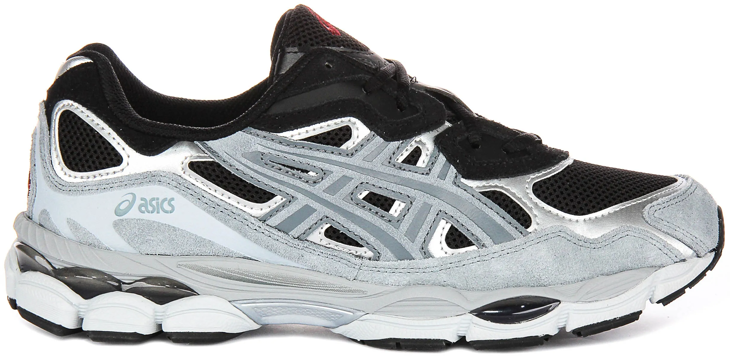 Asics GEL NYC In Grey Black for Men Heat retaining