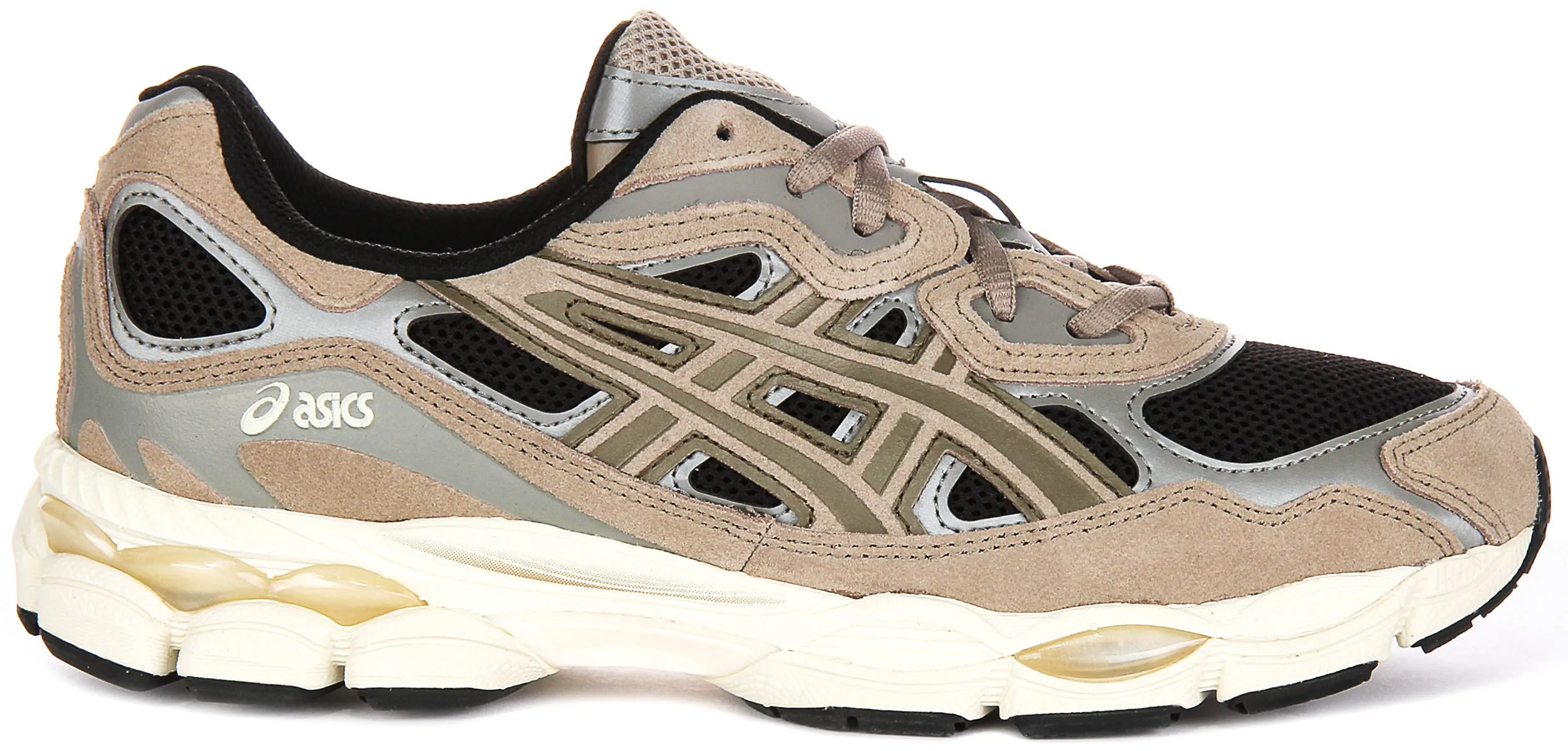 Asics Gel NYC In Grey Black For Men Midsole Support